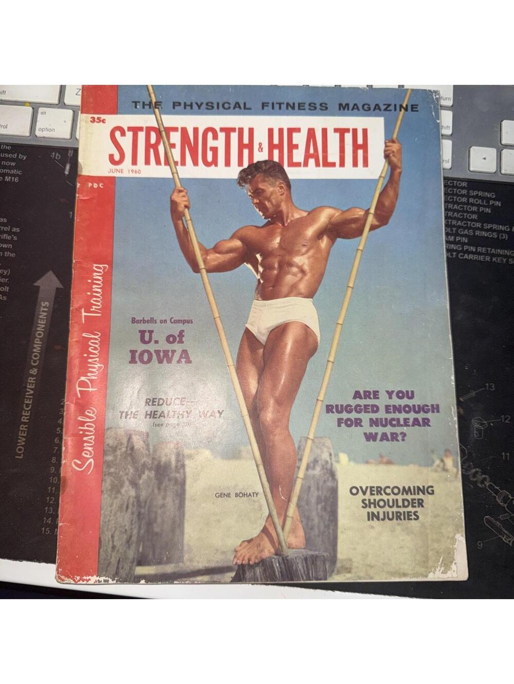 Strength & Health Mag Gene Bohaty Training For Judo June 1960